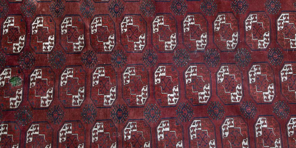 Antique Kizilayak Afghan main carpet