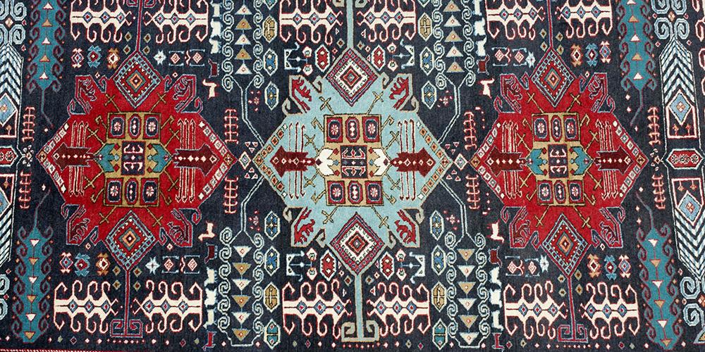 Old Kazak Caucasian Armenia rug