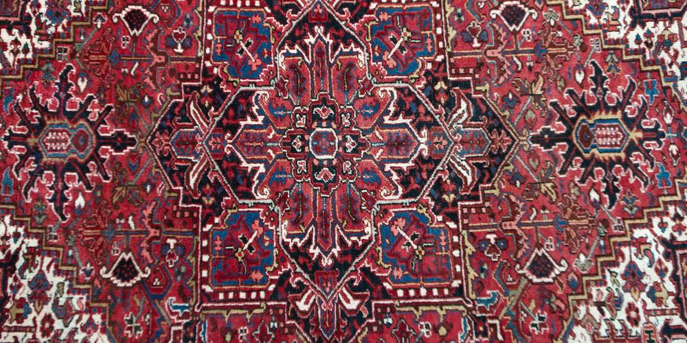 Old Heriz Persian Carpet