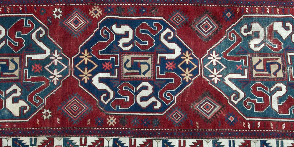 Antique Chondzoresk Karabagh Caucasian Rug