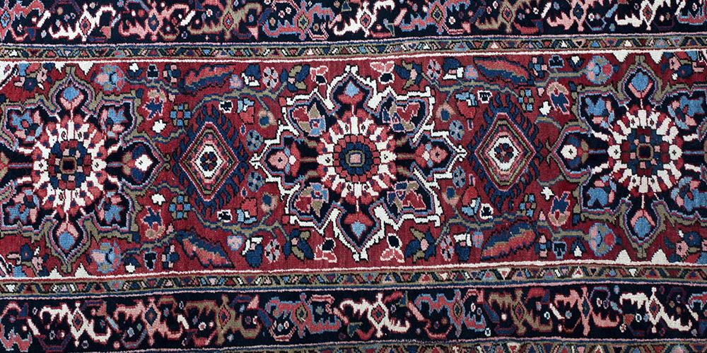 Old Heriz Persian Runner